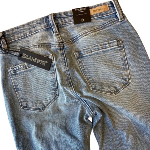 Blank NYC The Hoyt High Rise Mini Flare Jeans Women's 25 No Thanks NWT - Picture 10 of 11